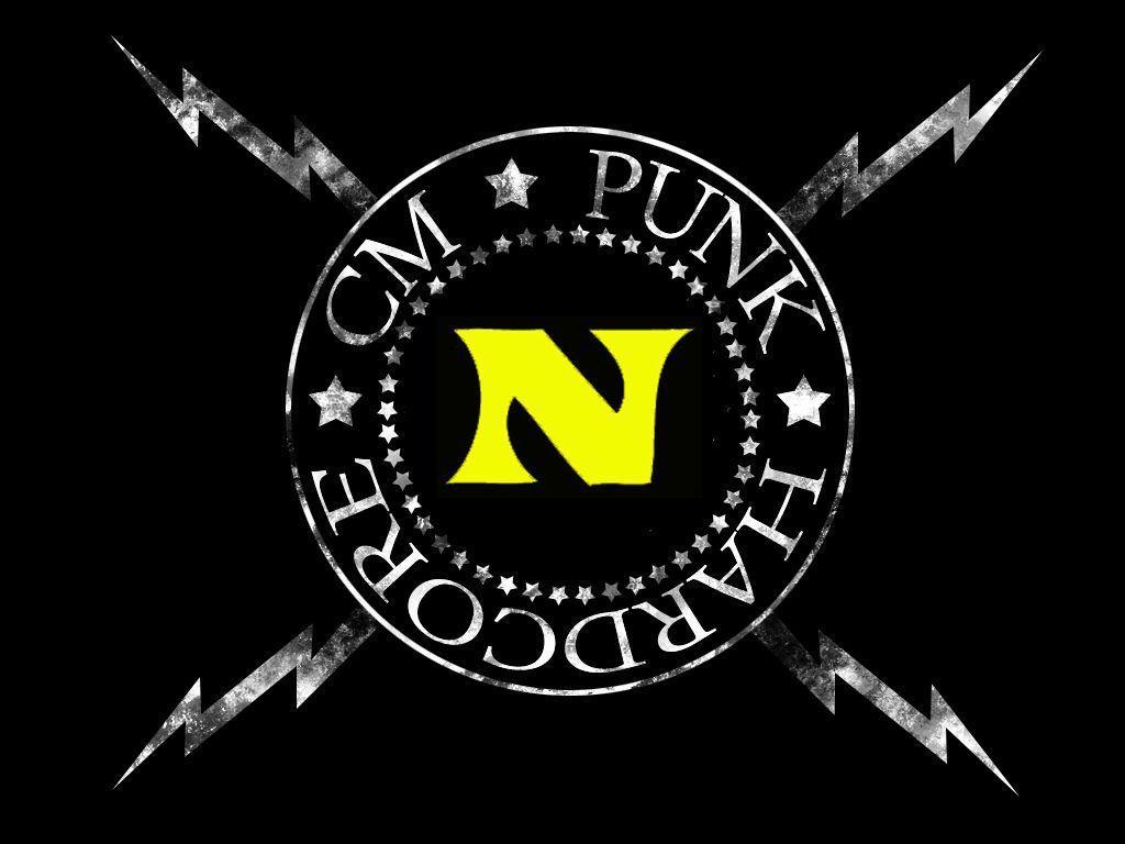1024x768 CM Punk Logo Wallpaper