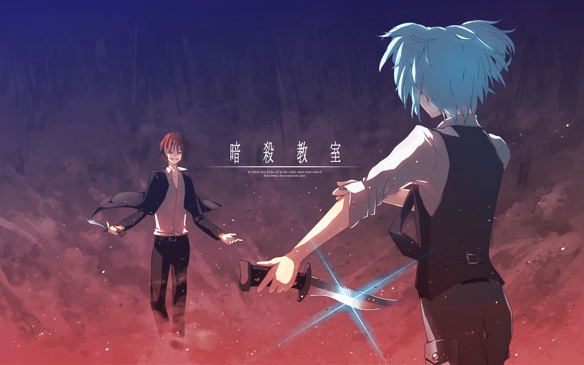 1920x1199 Karma Akabane And Nagisa