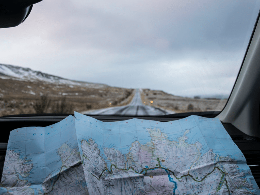1024x768 Summer Road Trip Wallpaper