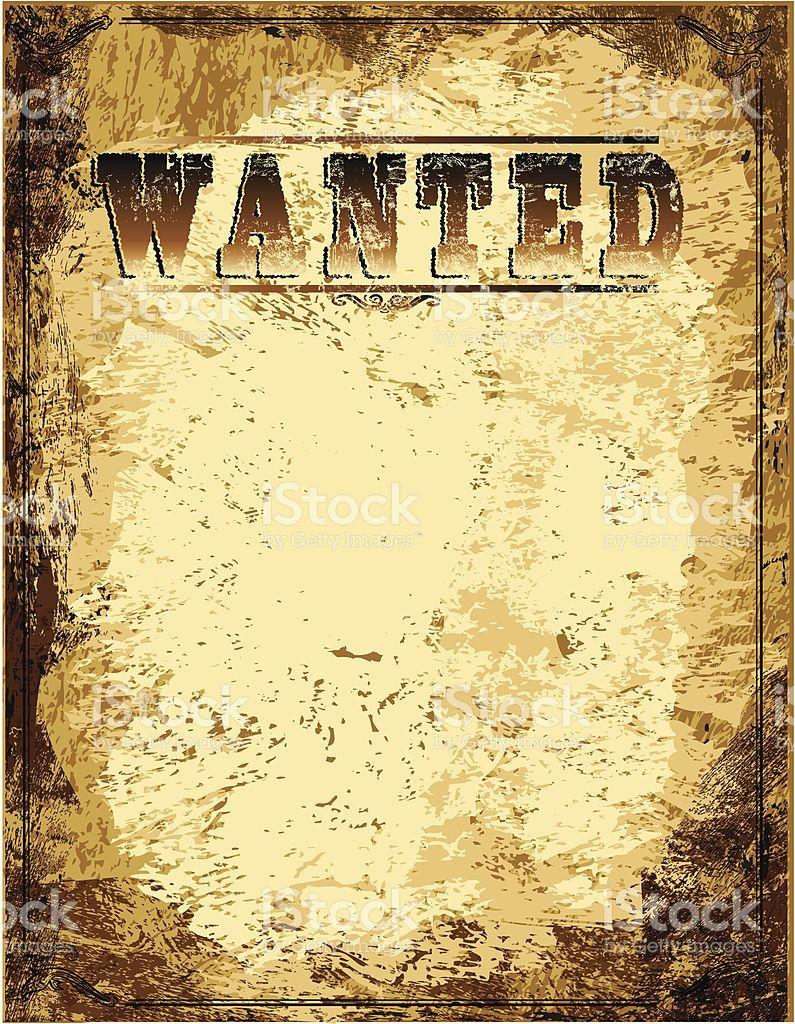 795x1024 Wanted Poster Background Background for Free PowerPoint Templates