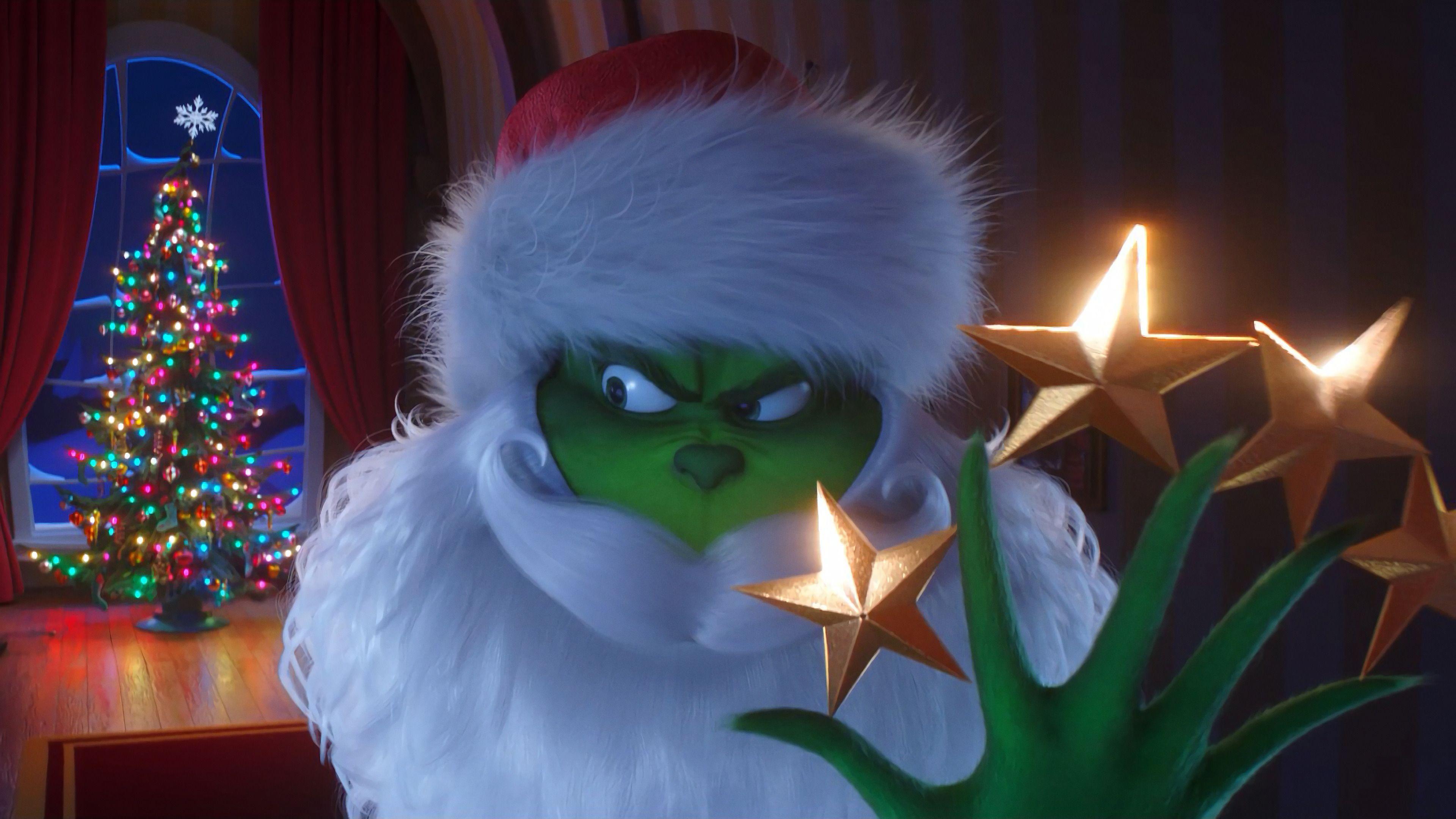3840x2160 The Grinch Movie 2018 4K
