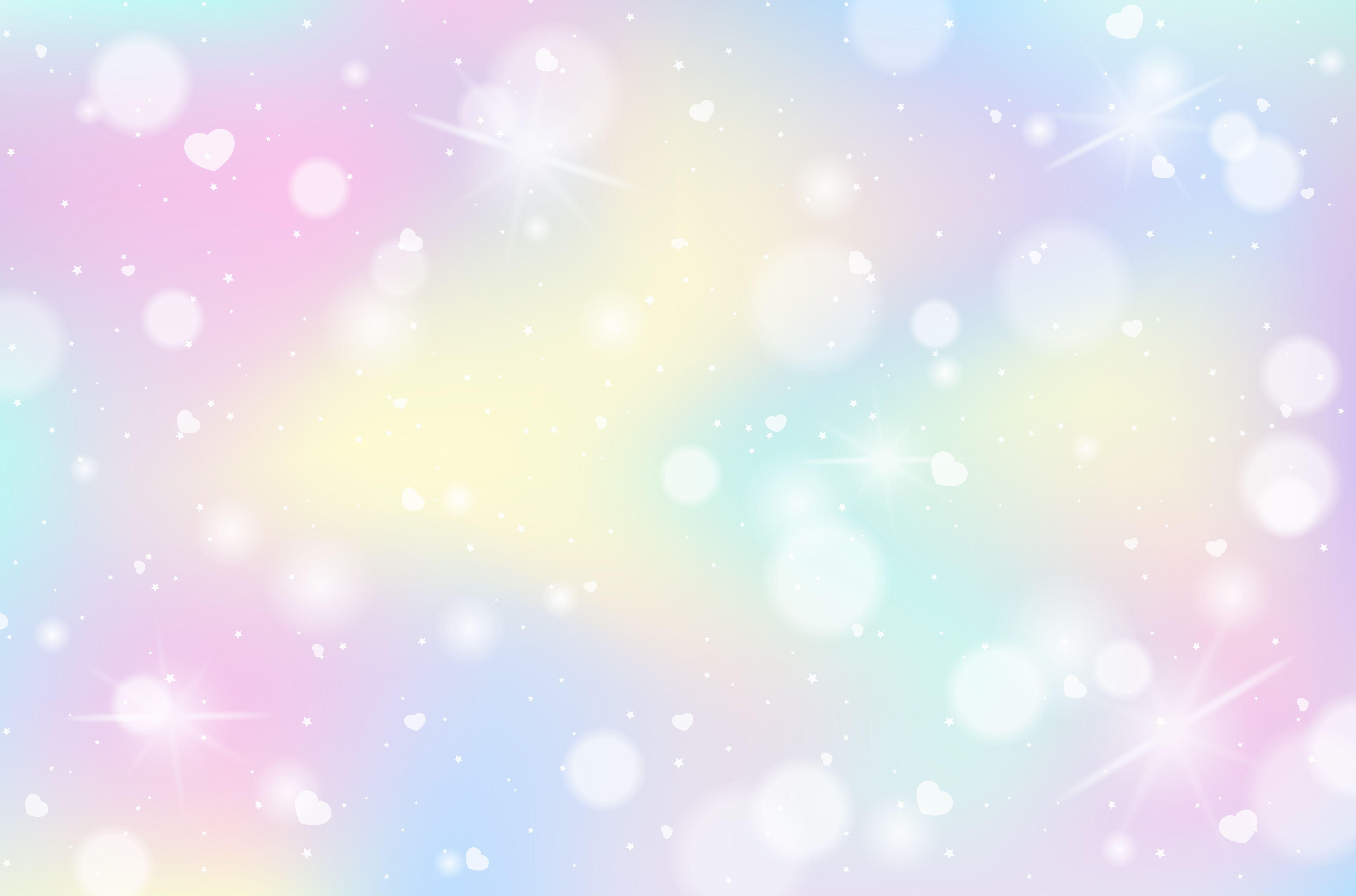 5800x3833 Pastel colors background with bokeh effect Free Vectors, Clipart Graphics & Vector Art