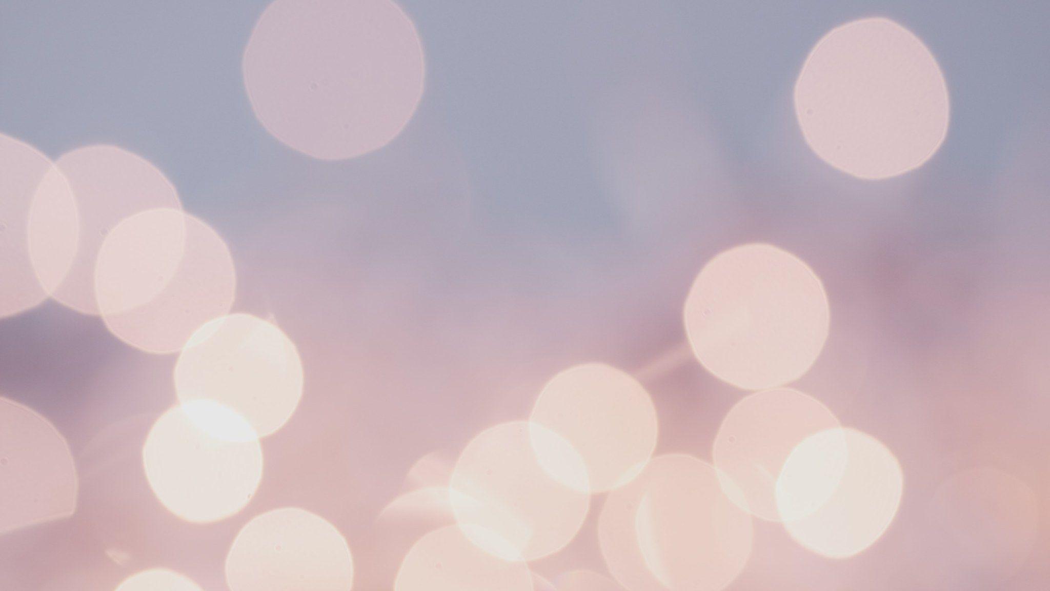 2048x1152 Pastel Wallpaper • Pretty pastel bokeh fairy lights background • Wallpaper For You The Best Wallpaper For Desktop & Mobile