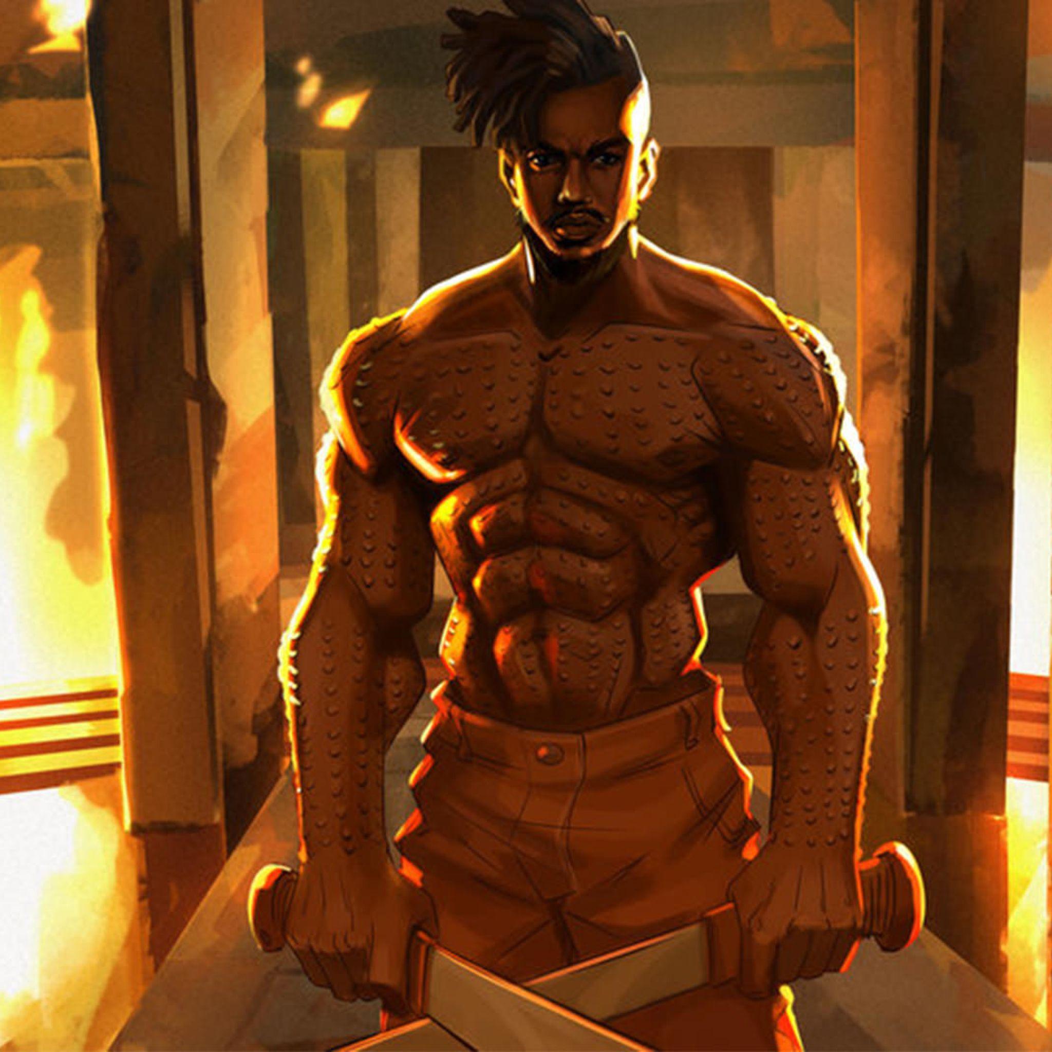 2048x2048 Erik Killmonger