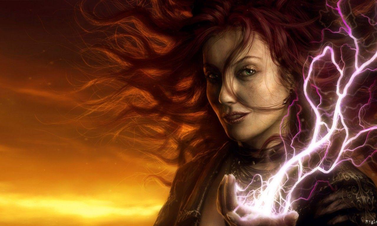 Lightning Girl Wallpapers Top Free Lightning Girl Backgrounds