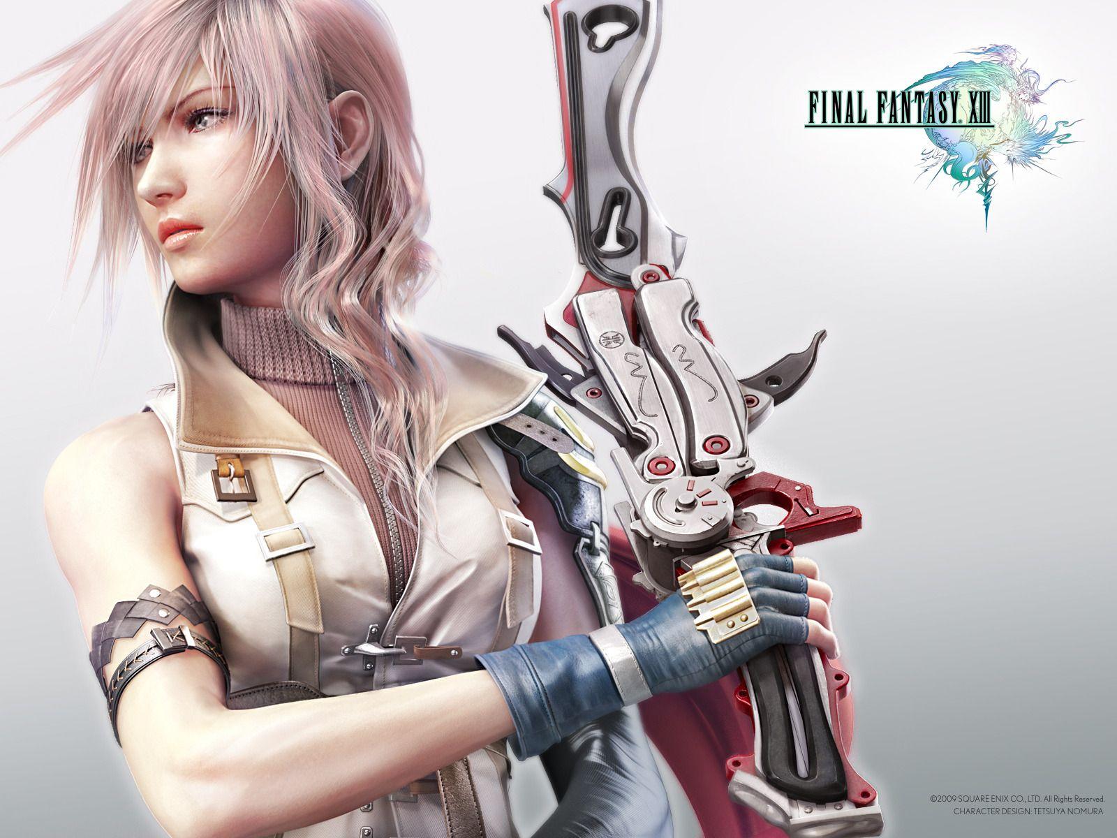1600x1200 Final Fantasy Lightning Wallpaper HD
