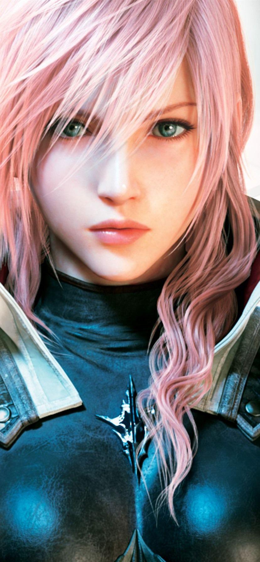 828x1792 Lightning Returns: Final Fantasy XIII, Beautiful Pink Hair Girl 828x1792 IPhone 11 XR Wallpaper, Background, Picture, Image