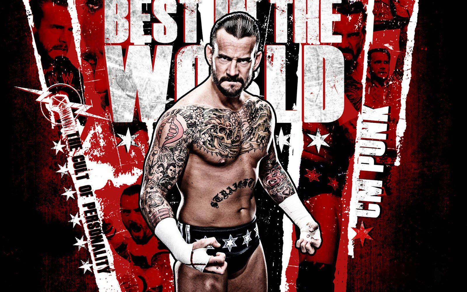 1600x1000 Sports Celebrity: CM Punk 2012 Wallpaper
