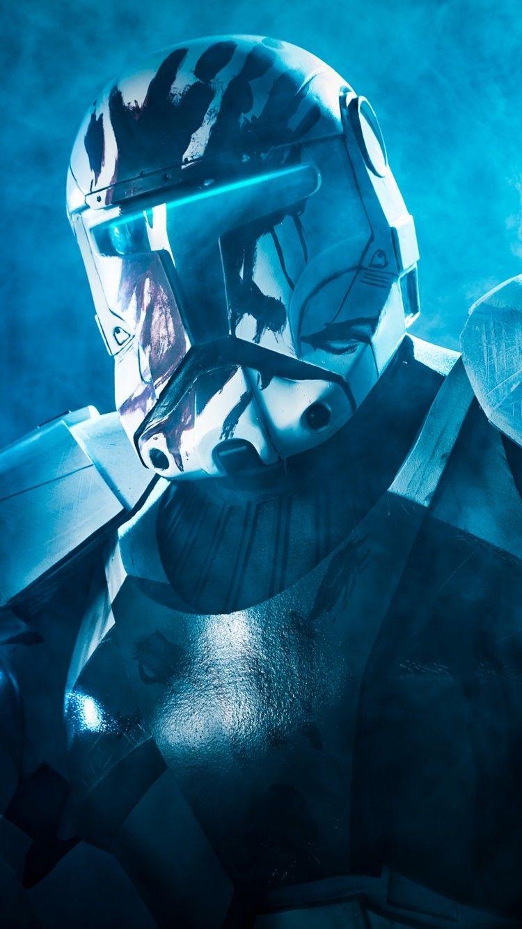 750x1334 Download 750x1334 Star Wars Republic Commando, Sev, Robot, Armor, Weapon Wallpaper for iPhone iPhone 6