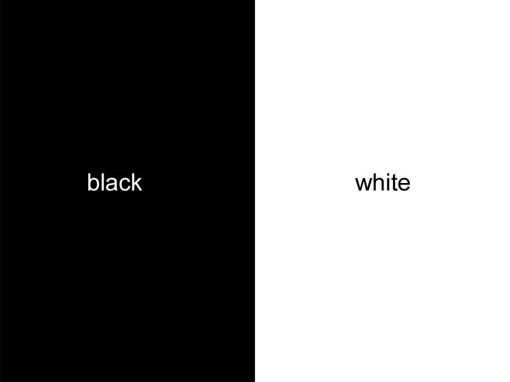 Half White and Half Black Nail Designs - wide 1