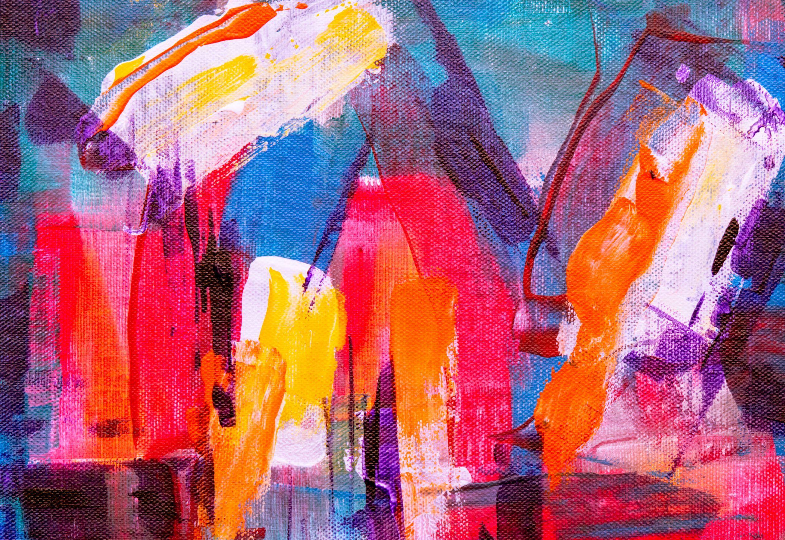 2560x1760 Textures Wallpaper • Multicolored Abstract Painting wallpaper, abstract expressionism, acrylic paint • Wallpaper For You The Best Wallpaper For Desktop & Mobile