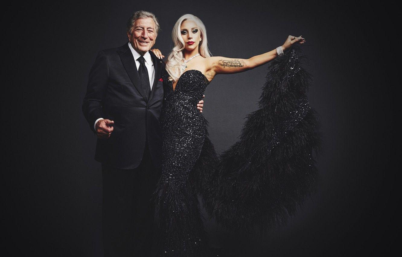1332x850 Wallpaper music, music, jazz, jazz, Lady Gaga, Lady Gaga, Grammy, Grammy, Cheek to Cheek, Tony Bennett, Tony Bennett image for desktop, section музыка