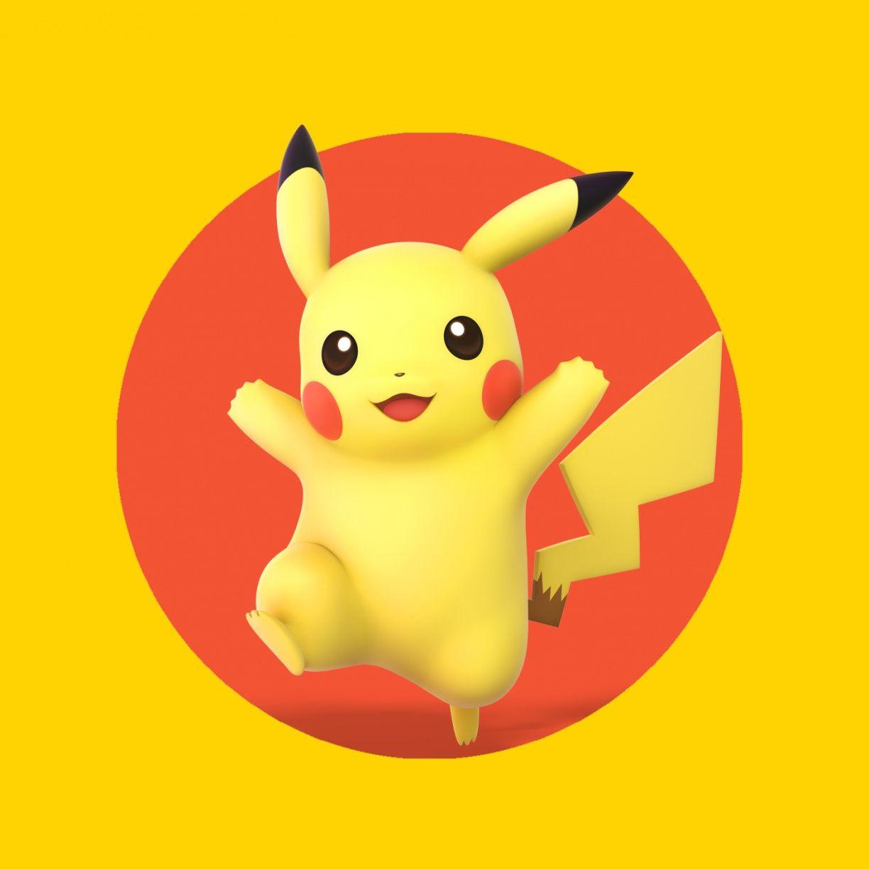 1224x1224 Pikachu, Super Smash Bros. Ultimate, video game, 2018 wallpaper, 2500x HD image, picture, feaea56a