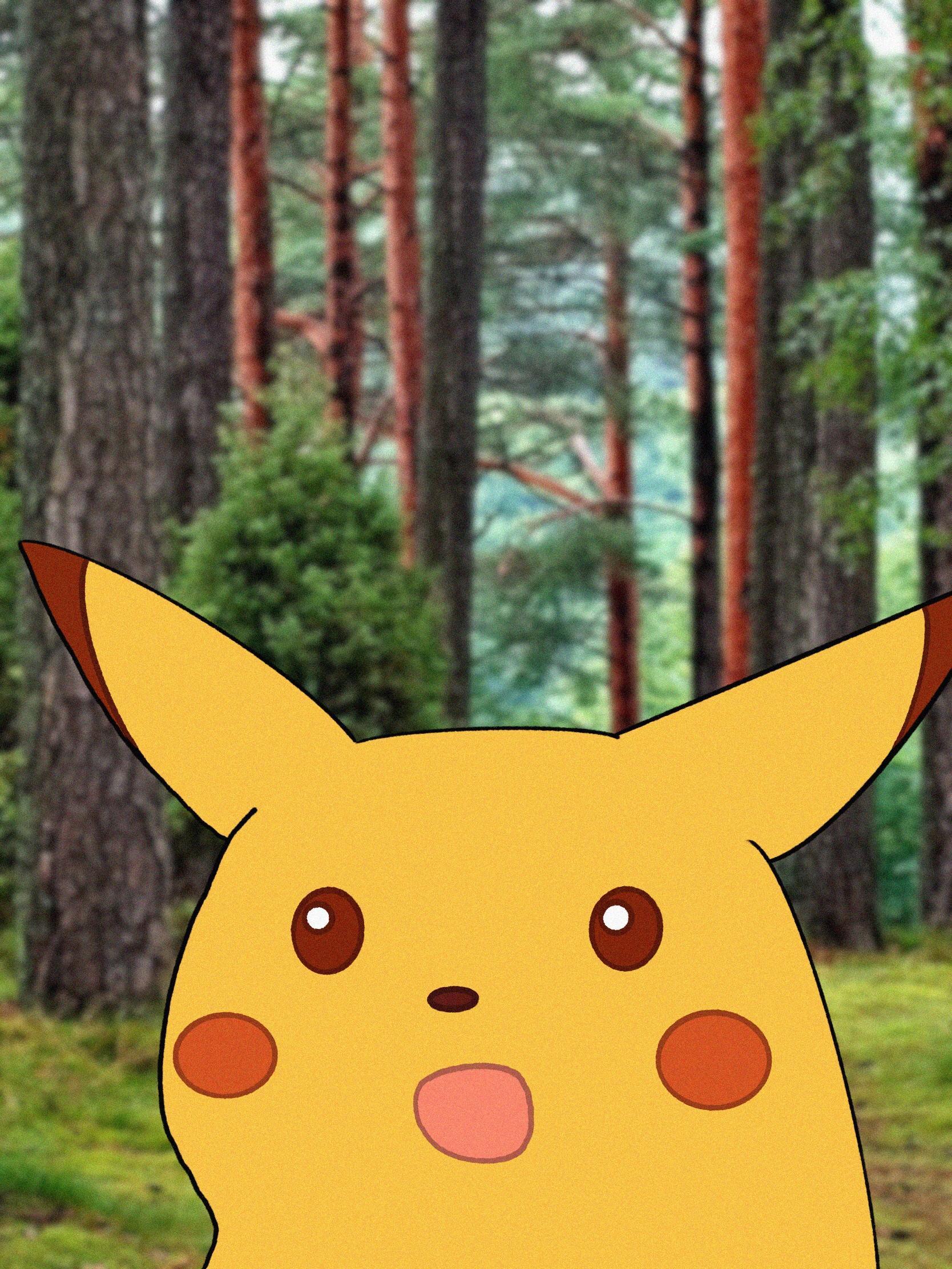 1668x2224 Pikachu meme remaster. Wallpaper for iPad Pro 10.5