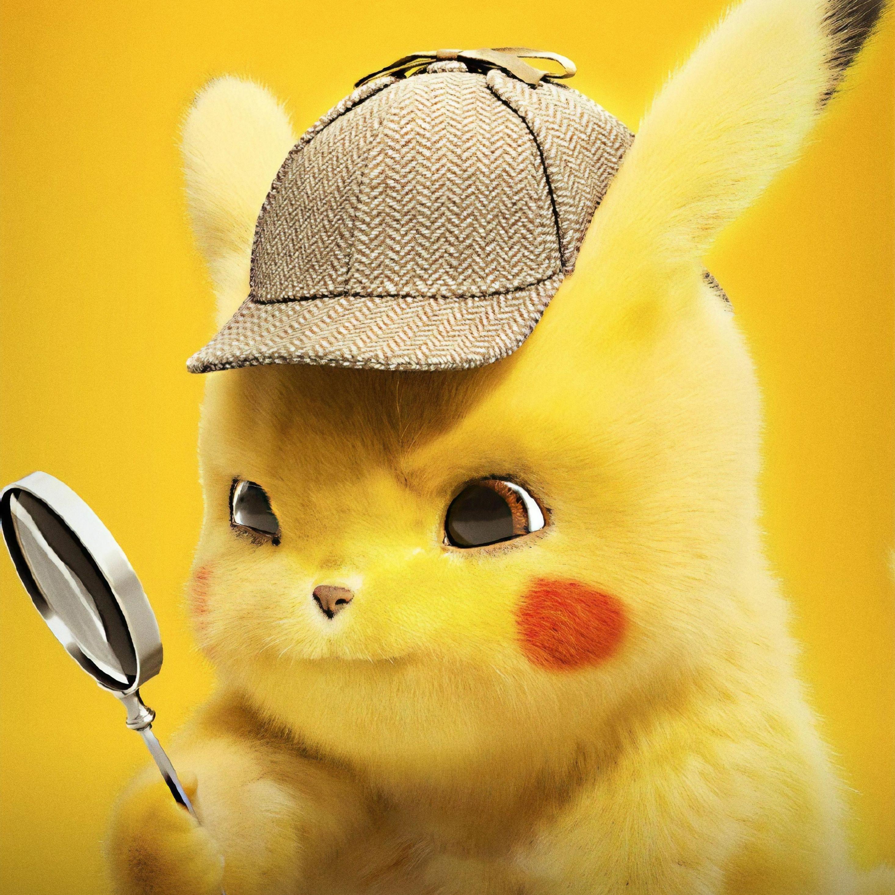 2932x2932 Download 2932x2932 wallpaper pikachu, cute, pokemon detective pikachu, ipad pro retina, 2932x2932 HD image, background, 21435