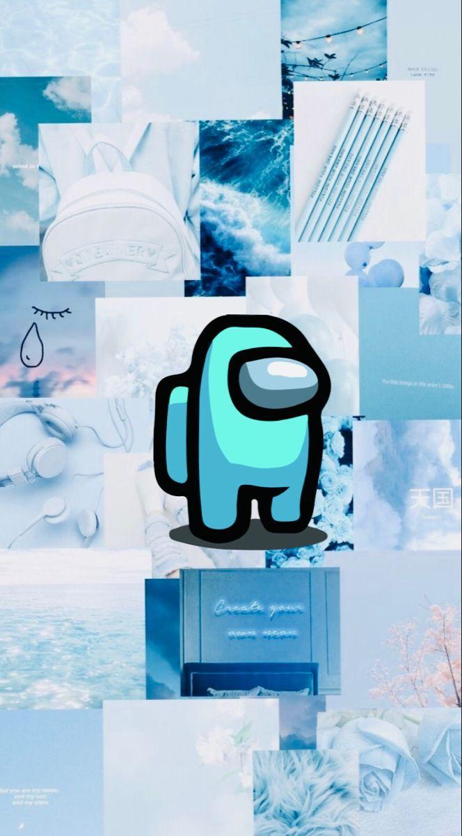 Featured image of post Light Blue Aesthetic Among Us Icon