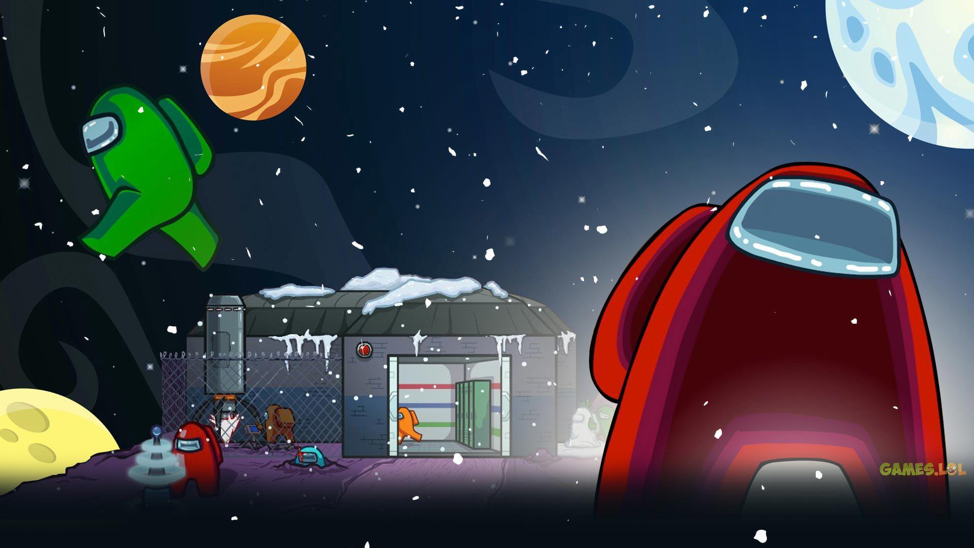 Among Us Space Wallpapers Top Free Among Us Space Backgrounds Wallpaperaccess