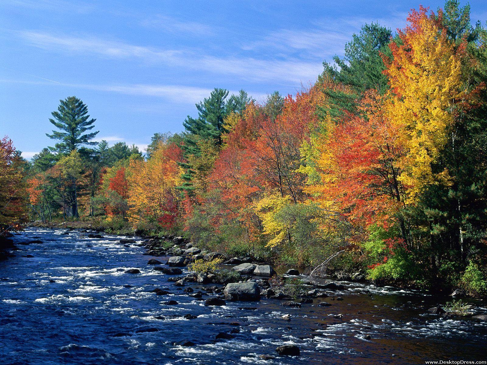 1600x1200 Desktop Wallpaper Natural Background Colors of New England