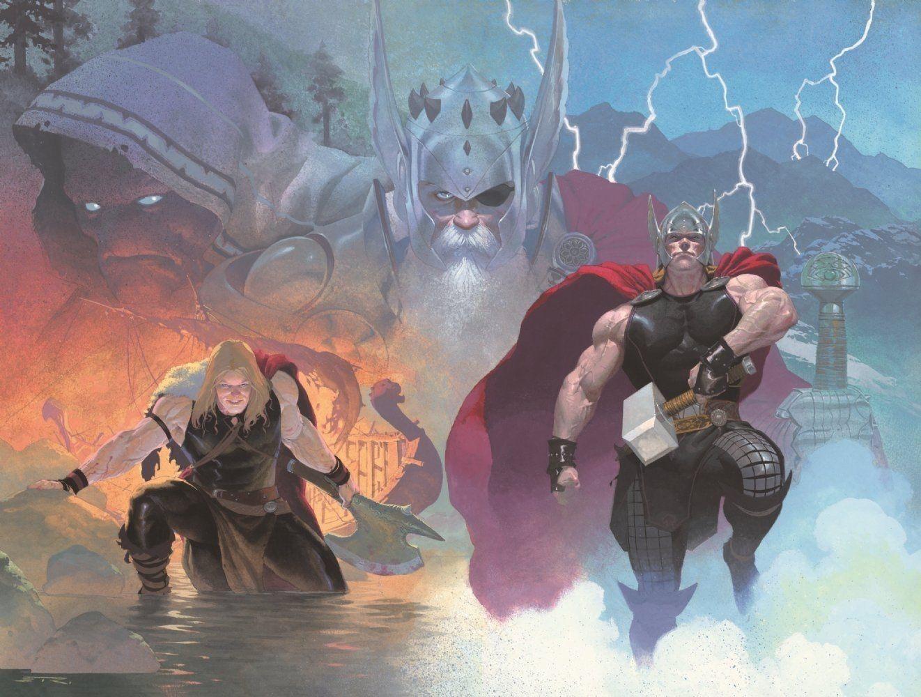 1322x1000 Thor God Of Thunder Wallpaper