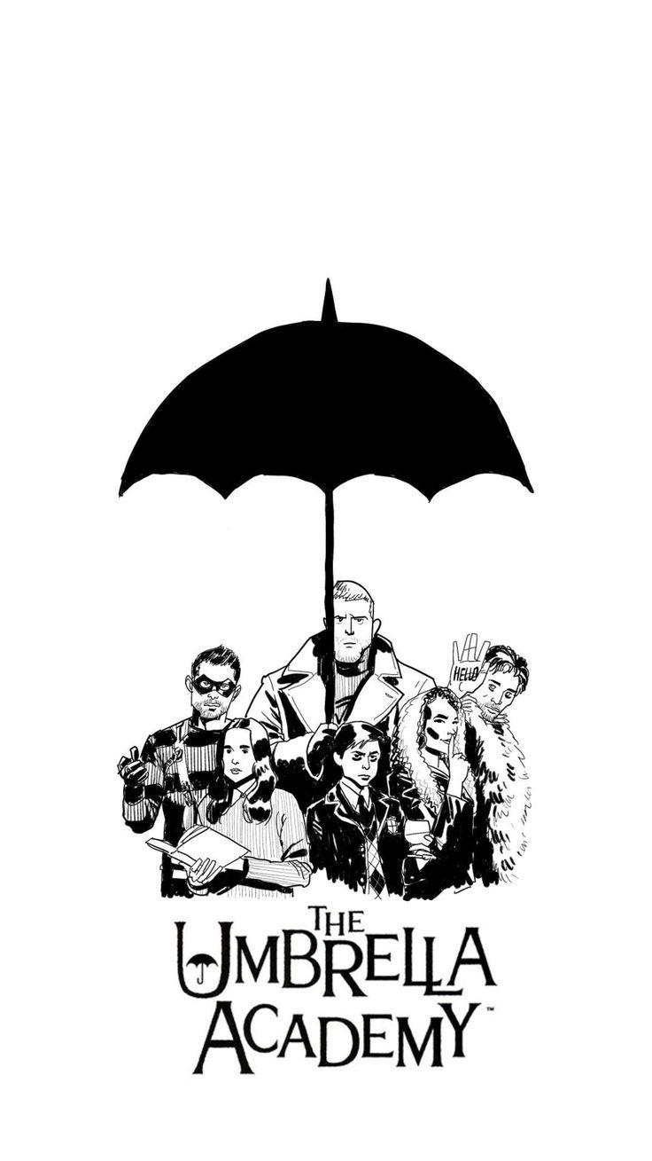 736x1309 umbrella #academy #wallpaper. Umbrella, Academy, Under my umbrella