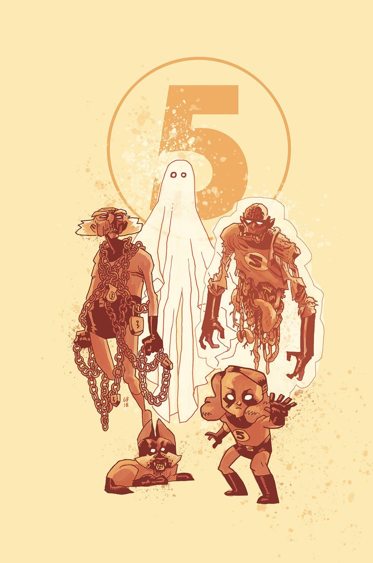 1194x1800 The Umbrella Academy Wallpaper