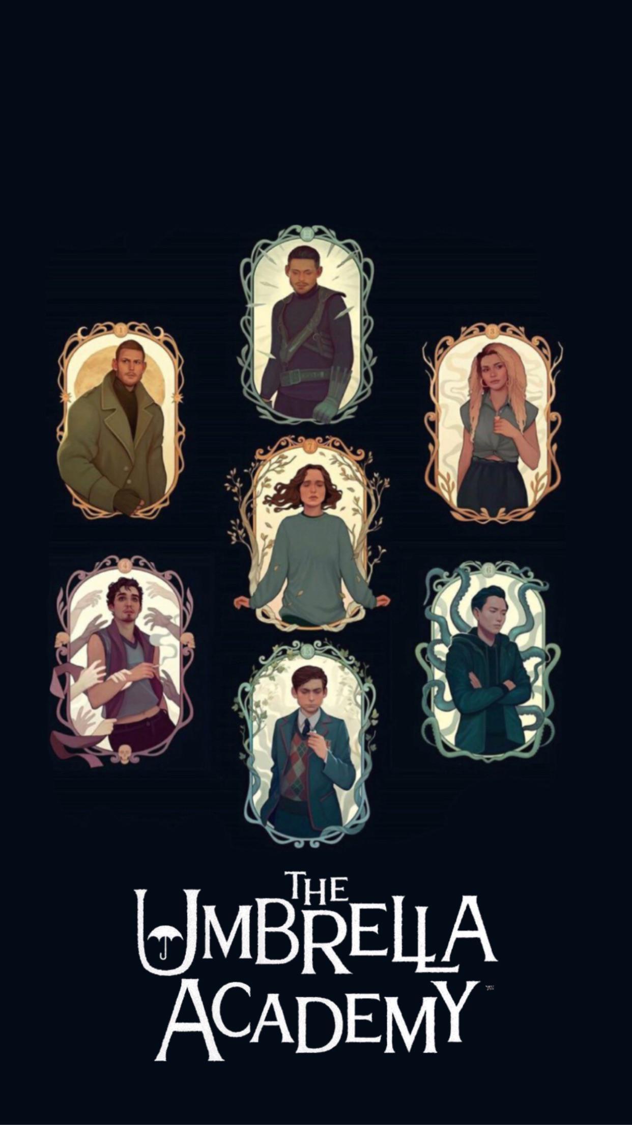 1242x2208 Fondos de pantalla de Umbrella Academy