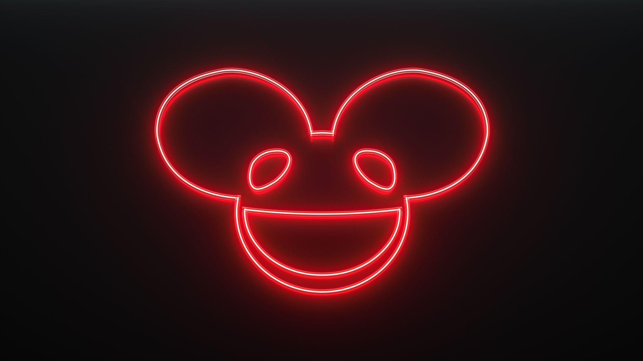 2048x1152 Deadmau5 Neon Logo 4k 2048x1152 Resolution HD 4k Wallpaper, Image, Background, Photo and Picture