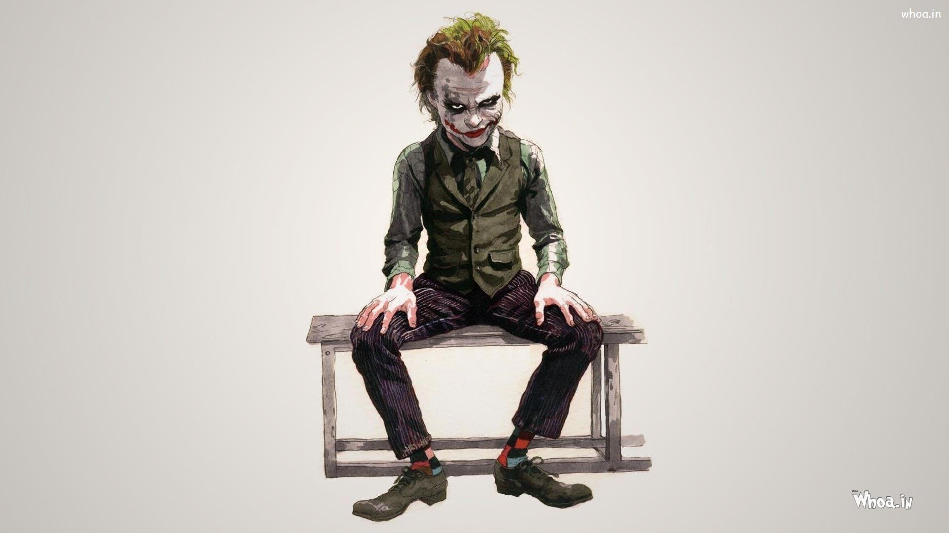 1920x1080 The Joker Cartoon HD Wallpaper