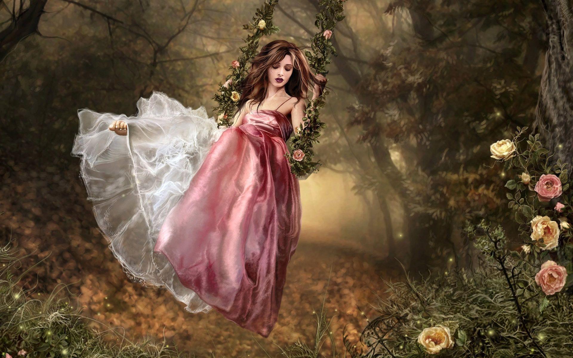 1920x1200 autumn fantasy. Wallpaper, fantasy, desktop, animated, image, search. Fairy wallpaper, Girl wallpaper, Princess wallpaper