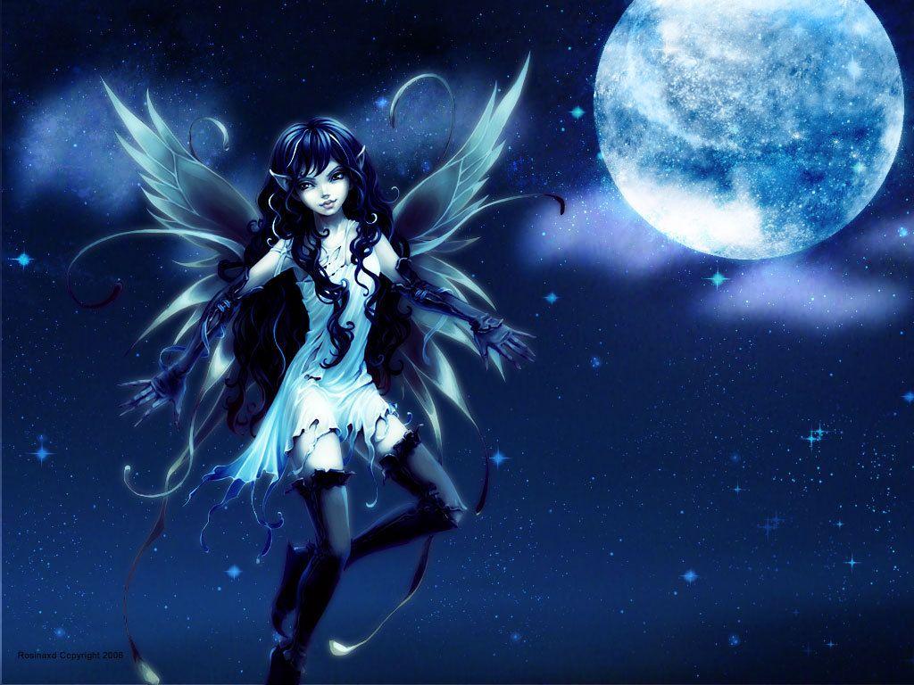 1024x768 Free 3D Fairy Wallpaper