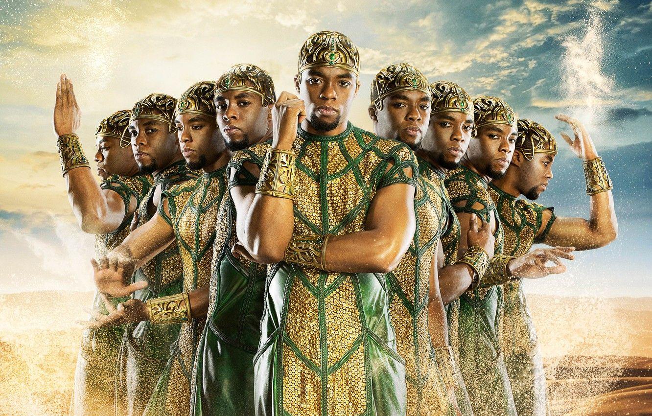 1332x850 Wallpaper Fantasy, Nature, Clouds, Sky, Mythology, Gods, Green, Egypt, and, Wallpaper, Golden, Sand, God, Year, EXCLUSIVE, Male image for desktop, section фильмы