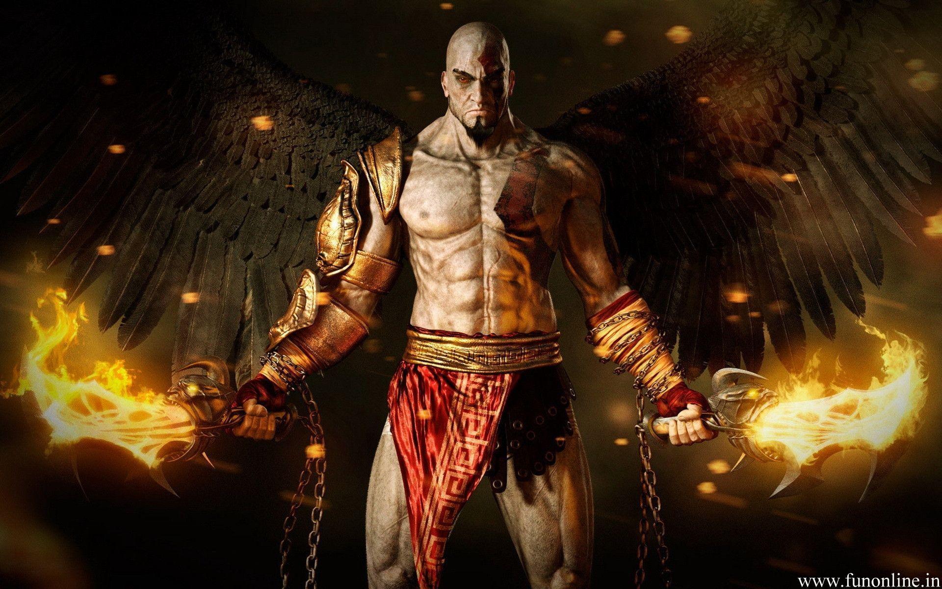 1920x1200 God Of War Game Wallpaper