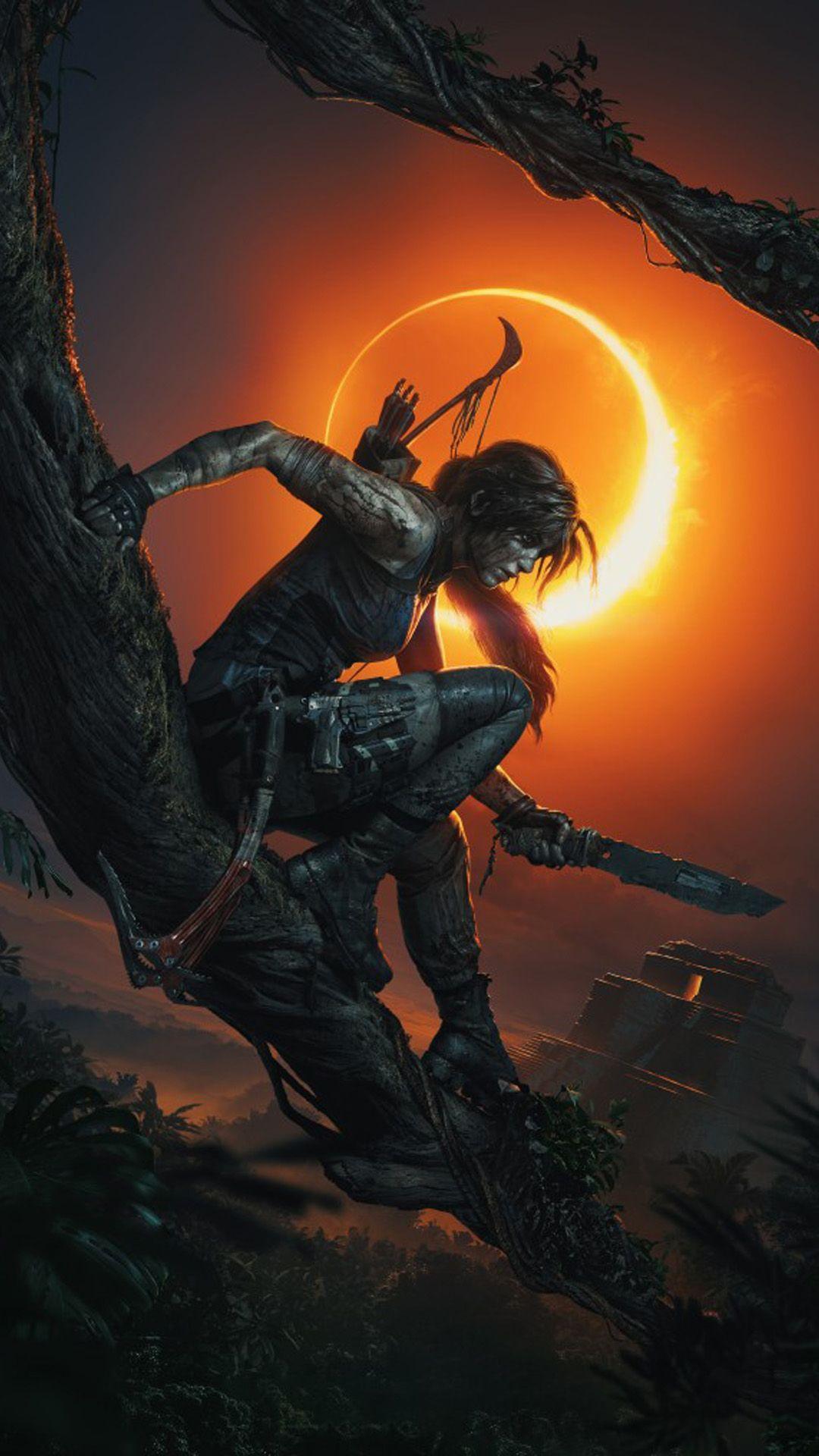 1080x1920 Shadow Of The Tomb Raider Ps 4 Game HD Mobile Wallpaper For Tomb Raider Games Wallpaper & Background Download