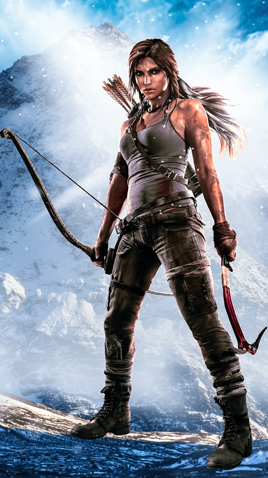 900x1600 Tomb Raider HD Wallpaper For Mobile
