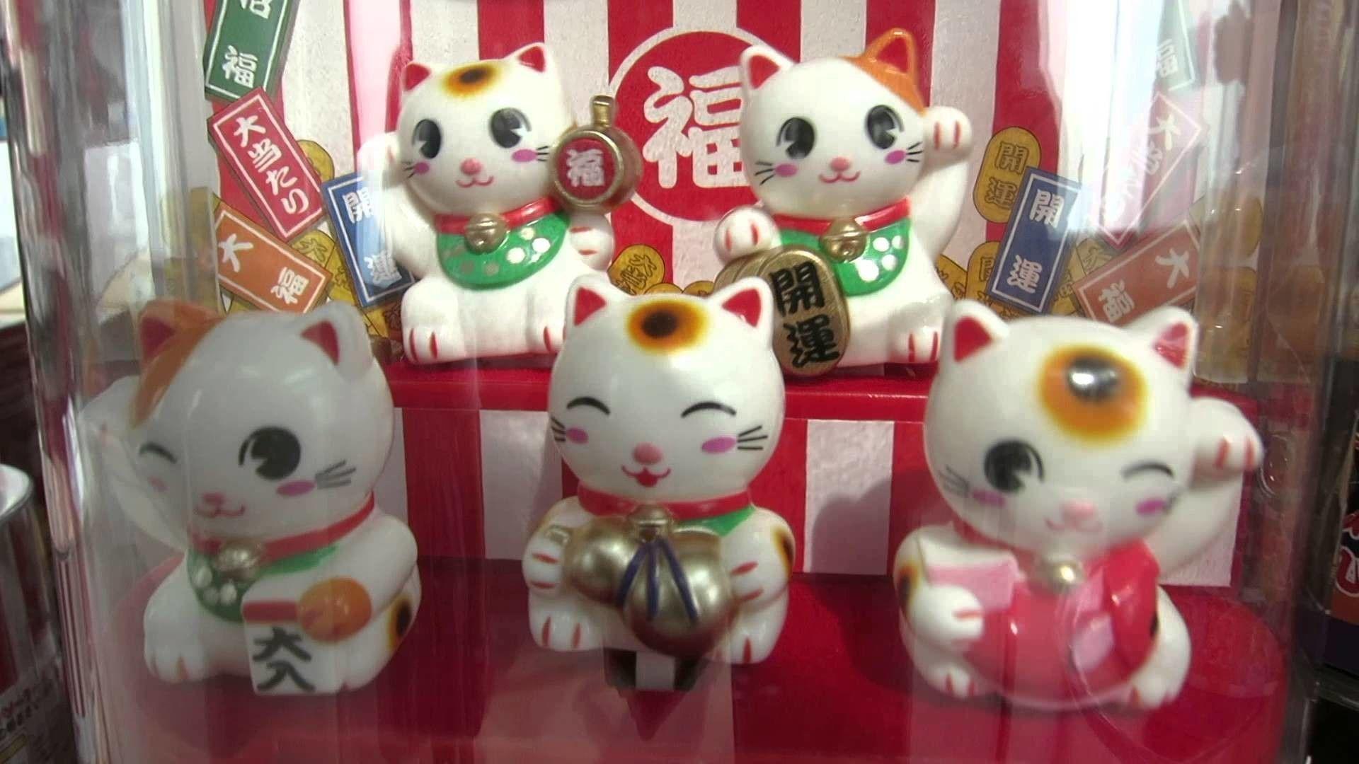 1920x1080 Japanese Lucky Cat Wallpaper