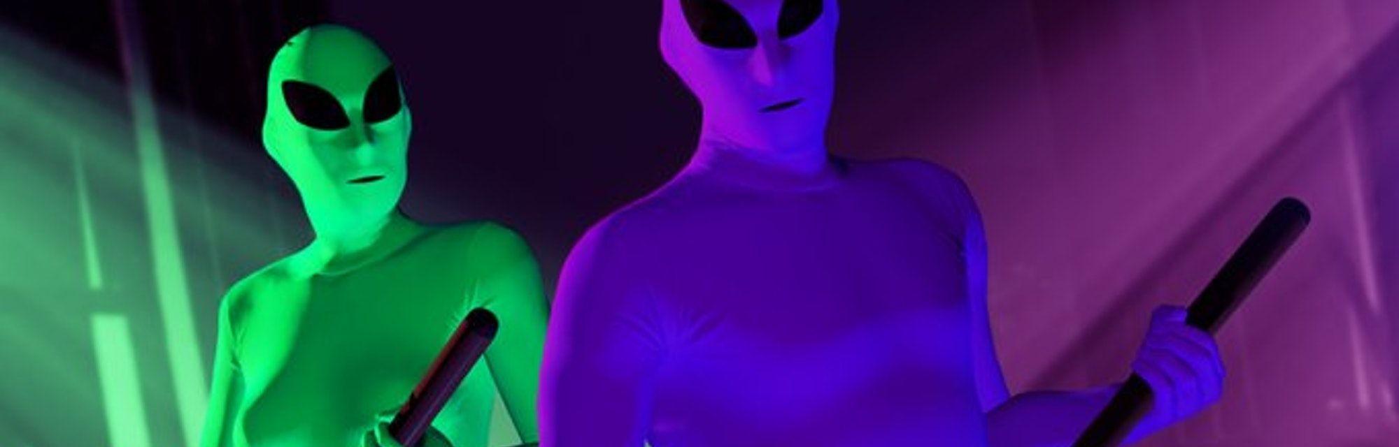 2000x640 GTA Online' alien suit: How to join the green vs. purple turf war event