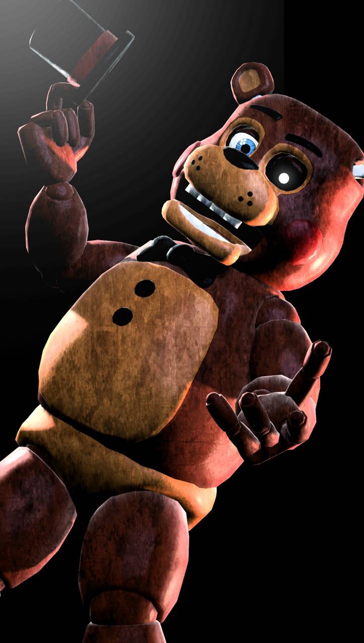 725x1280 fnaf toy freddy wallpaper