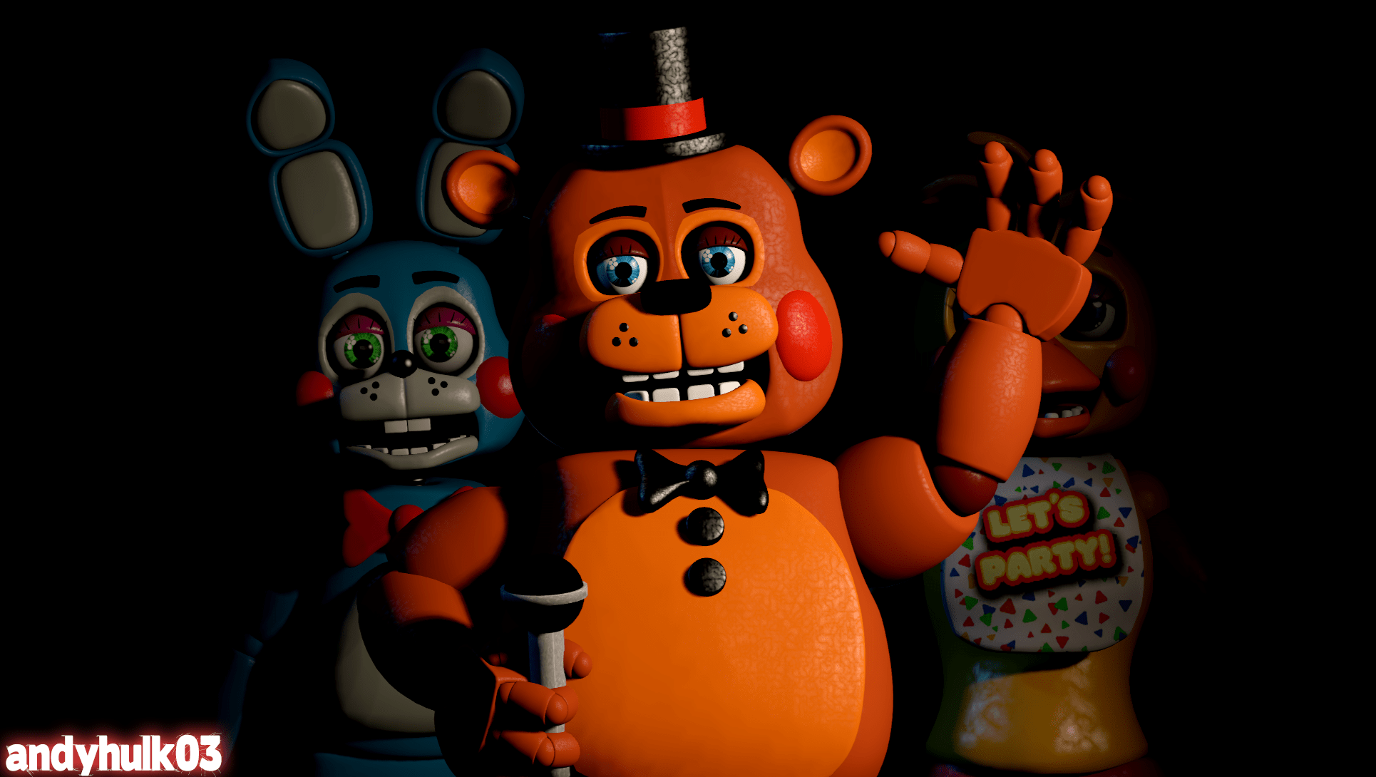1930x1090 Sfm Fnaf Toy Freddy HD Wallpaper
