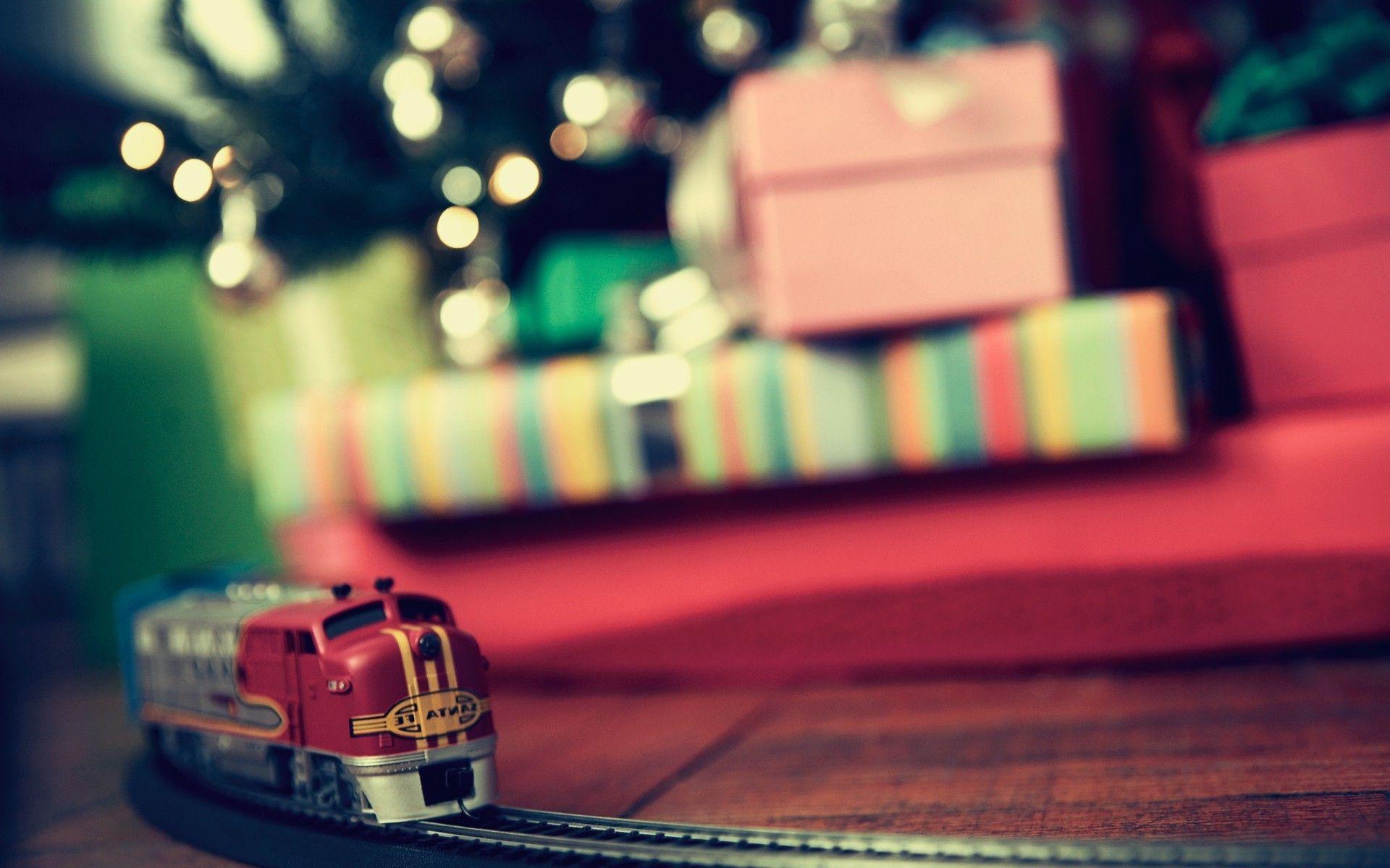 1920x1200 Christmas Toys Wallpaper