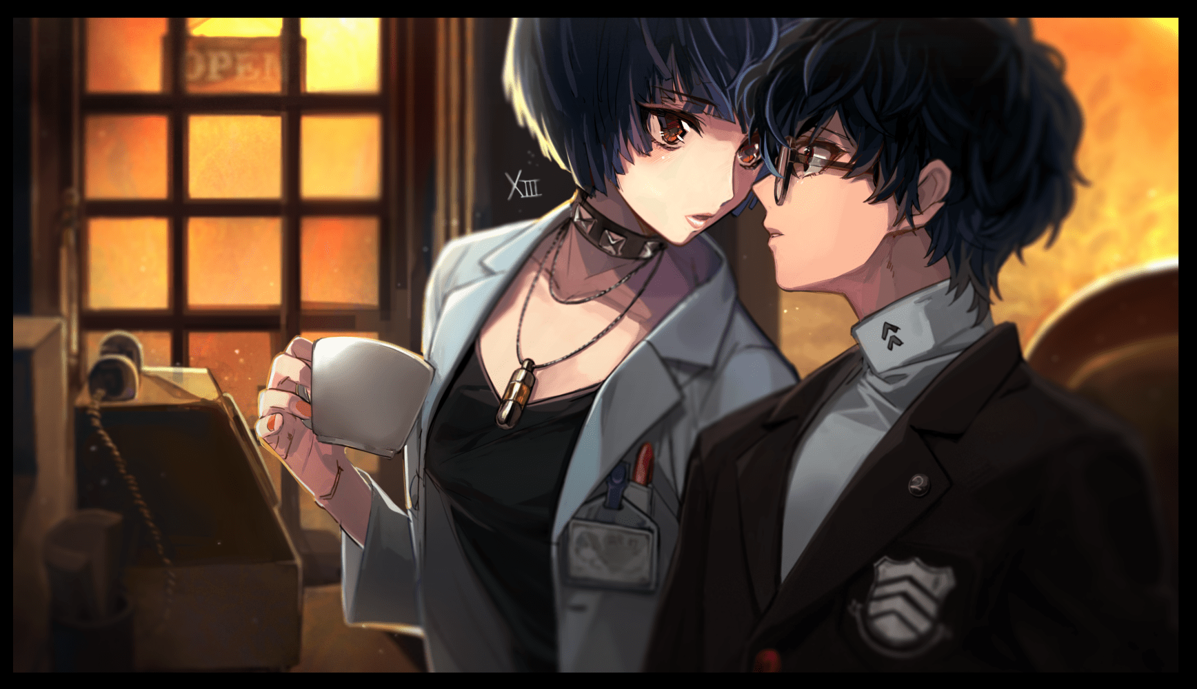 1736x1000 Akira Kurusu Persona Persona 5 Wallpaper:1736x1000