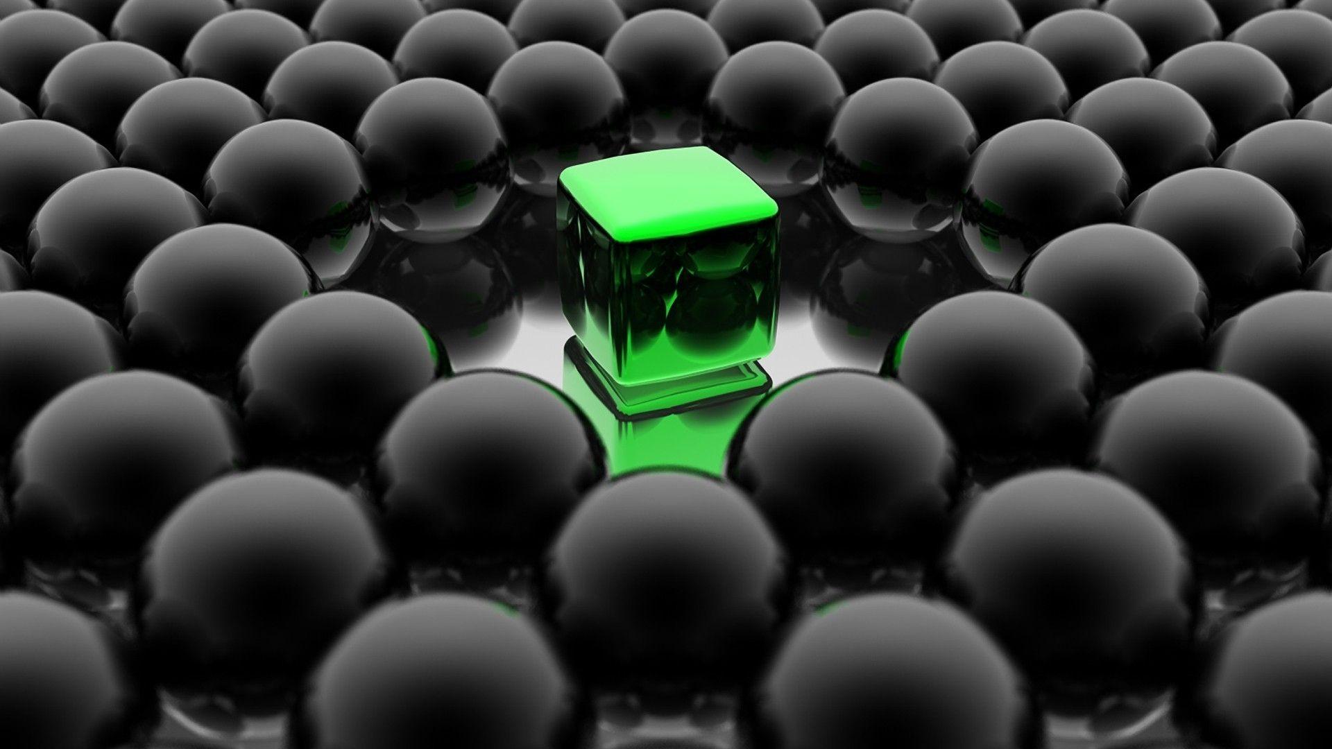 1920x1080 Wallpaper HD Abstract 3D Art Background