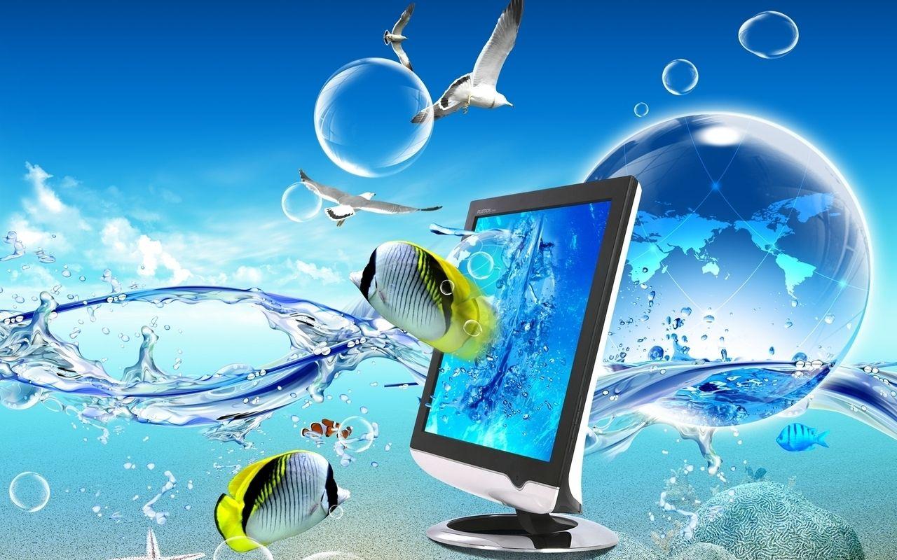 1280x800 3D Art wallpaperx800