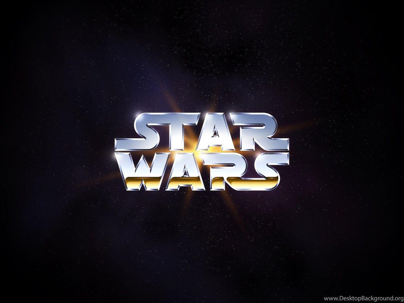 1400x1050 Top HD Star Wars Logo Wallpaper Desktop Background