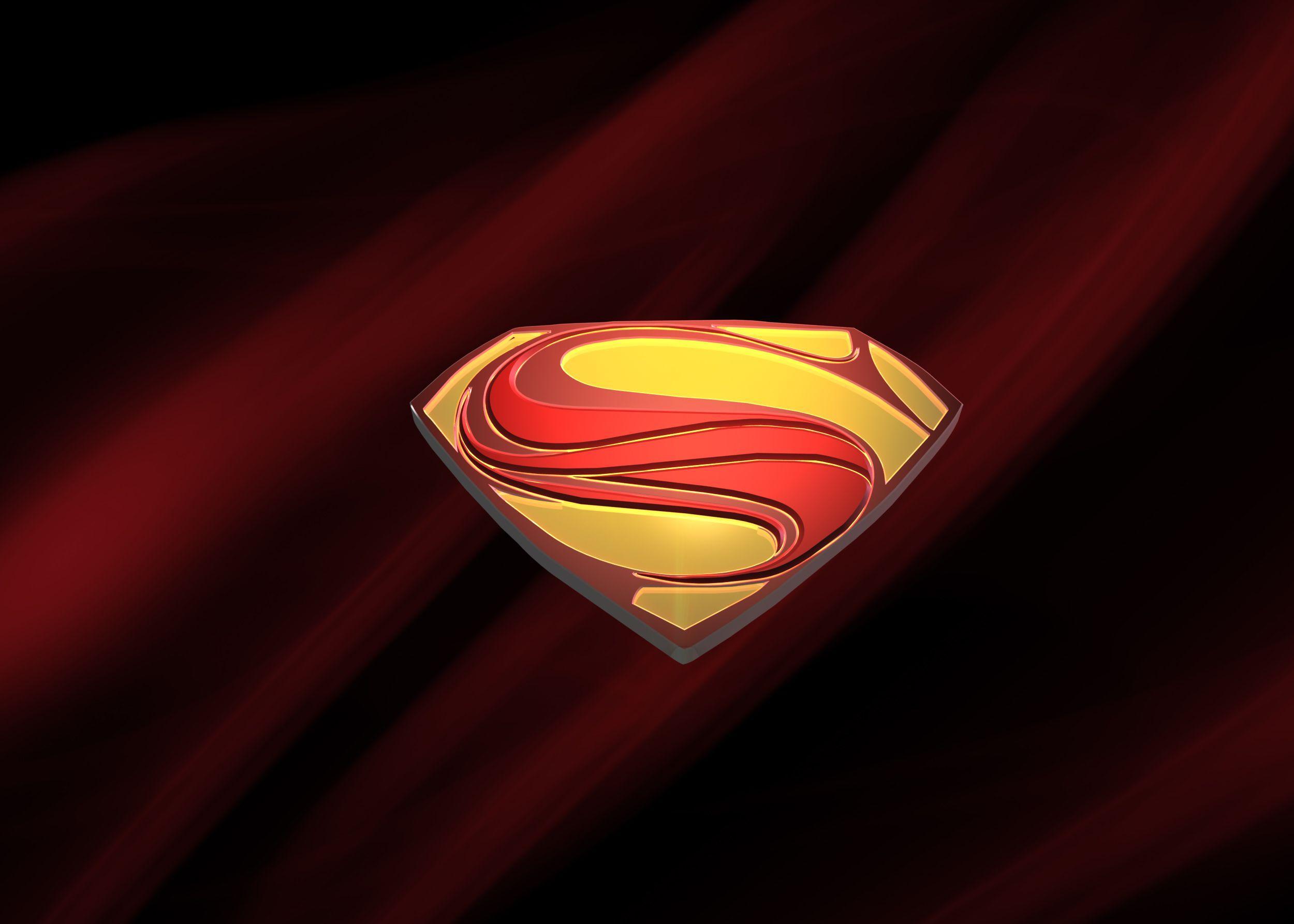 2500x1786 Man Of Steel Logo HD Wallpaper