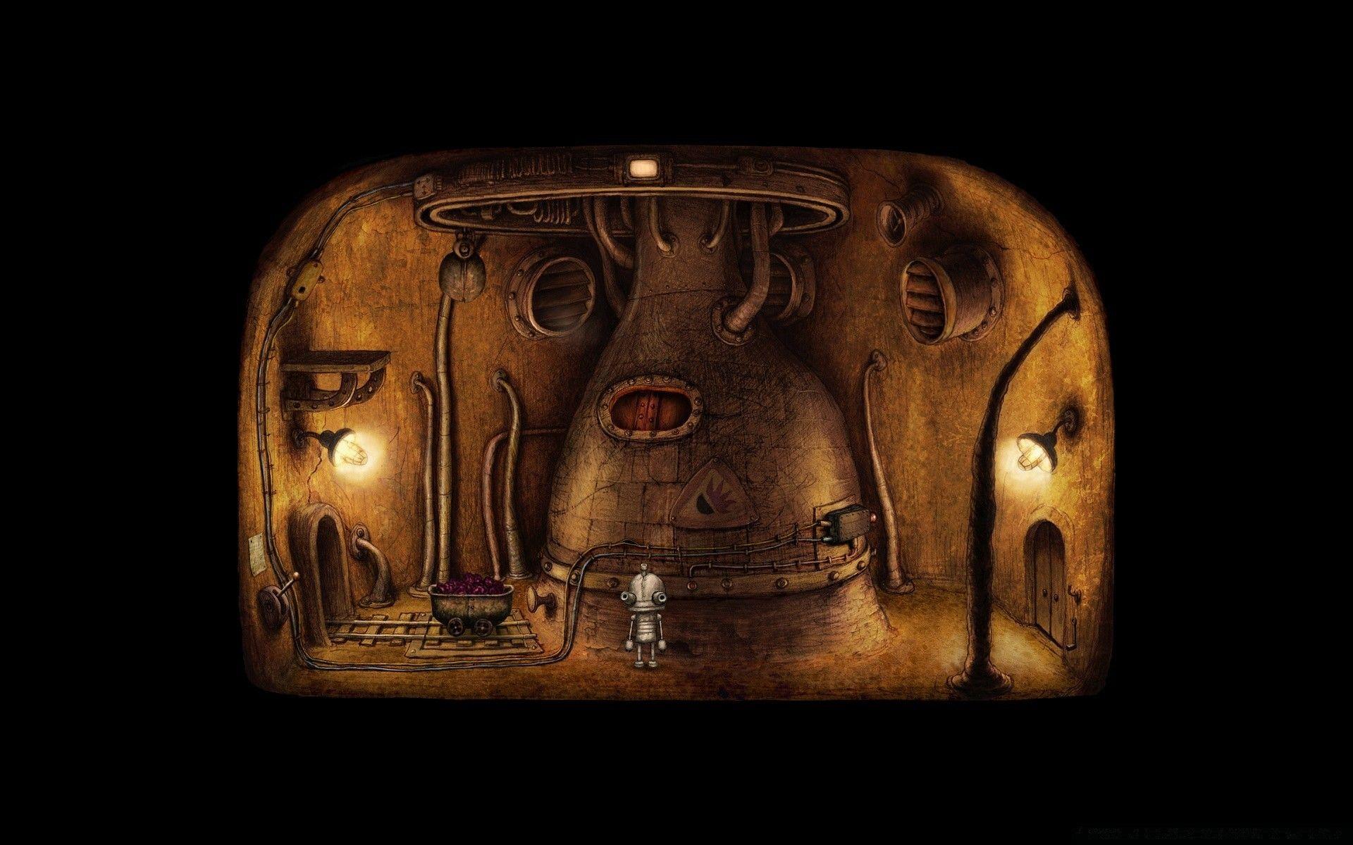 1920x1200 Some Puzzles Are Heavier Than You Think, Machinarium Game