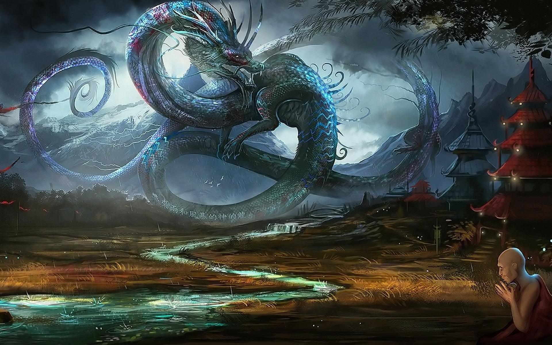 1920x1200 Free Live Wallpaper Ancient Dragon