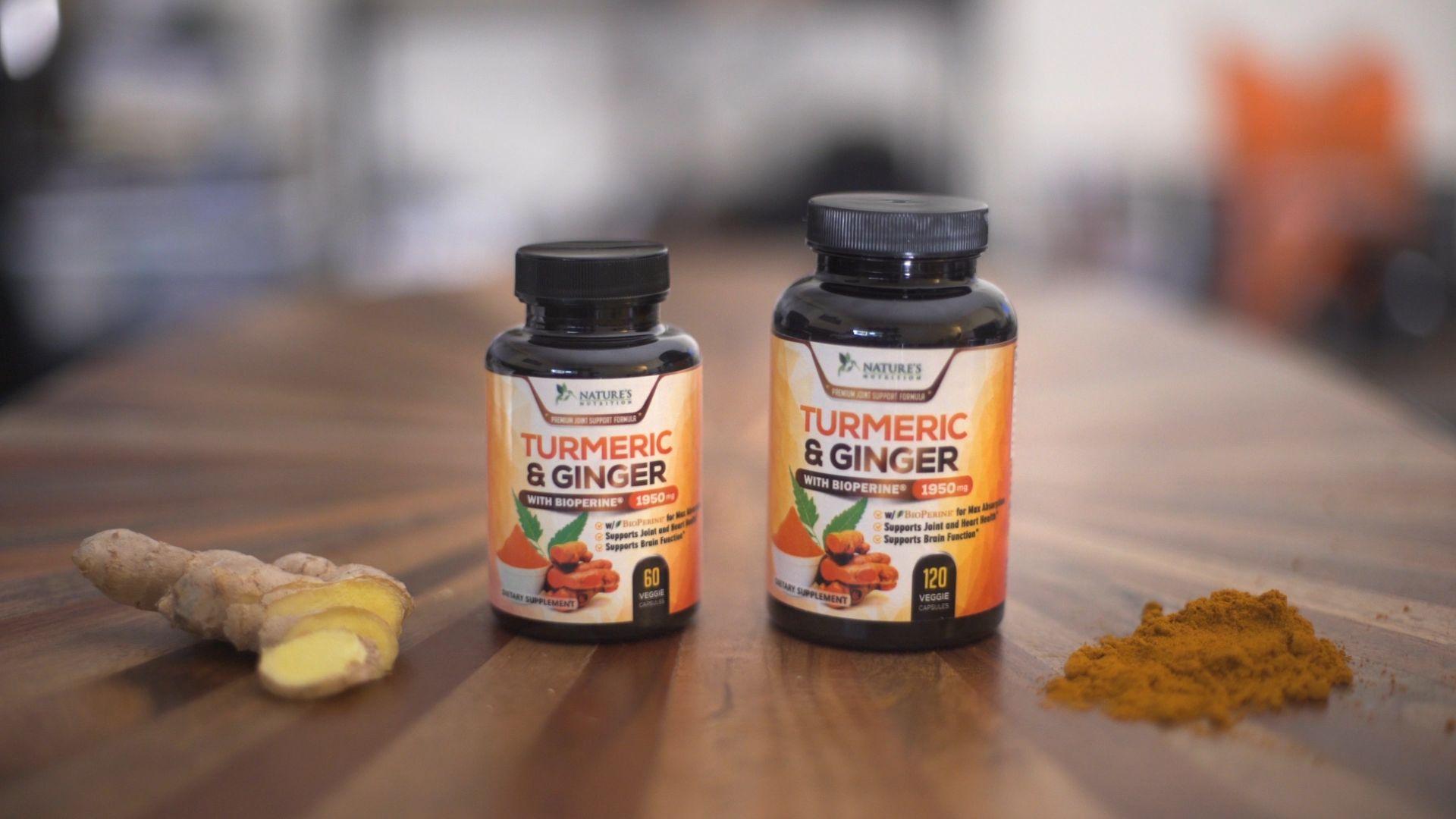 1920x1080 Turmeric Curcumin & Ginger by Nature's Nutrition