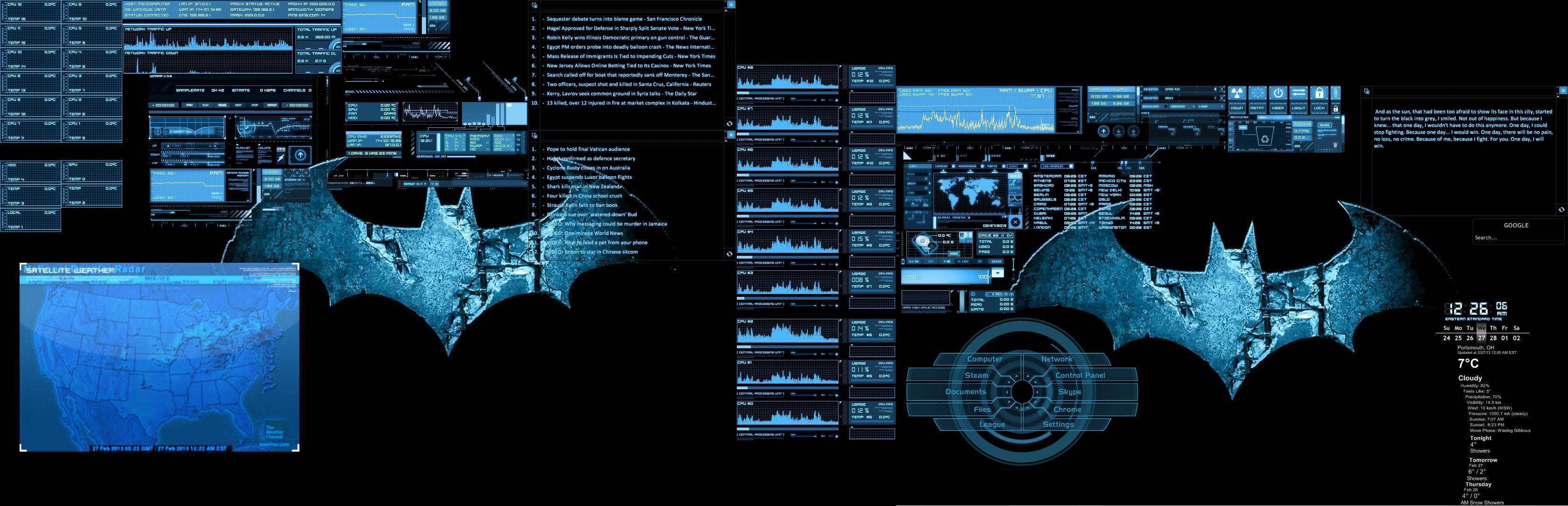 Batcomputer Wallpapers - Top Free Batcomputer Backgrounds - WallpaperAccess