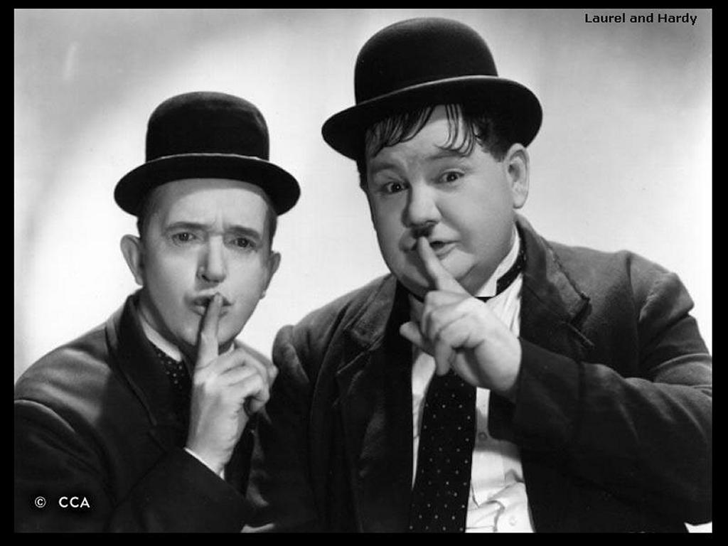 1024x768 Laurel And Hardy Wallpaper