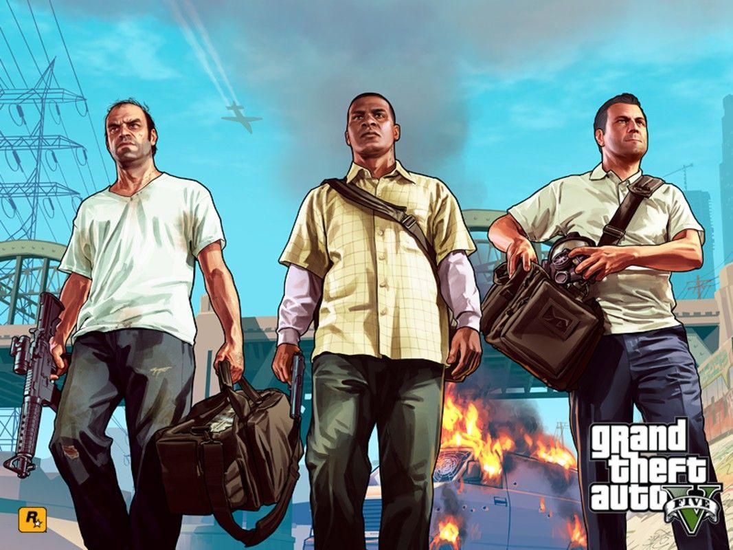 1067x800 Grand Theft Auto V Wallpaper for Windows